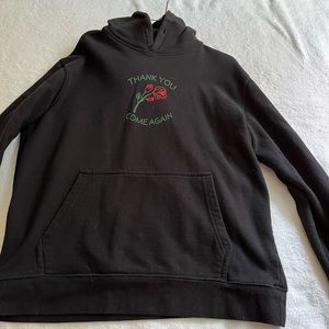 forever 21 hoodie size large (the fuzz will come off)